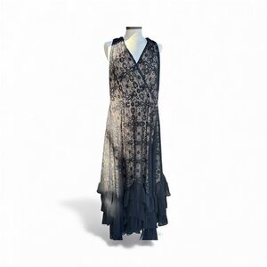 Sundance Black Lace Maxi Dress
